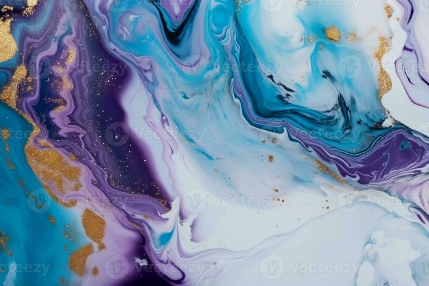 Trendy Watercolor Ink Texture. Ai generative photo