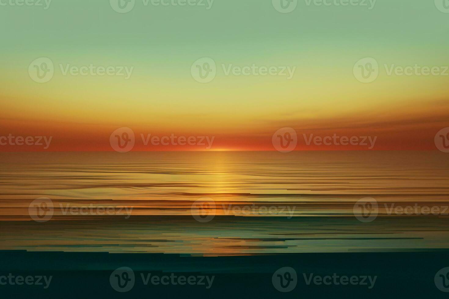 Horizone Line Background. Ai generative photo