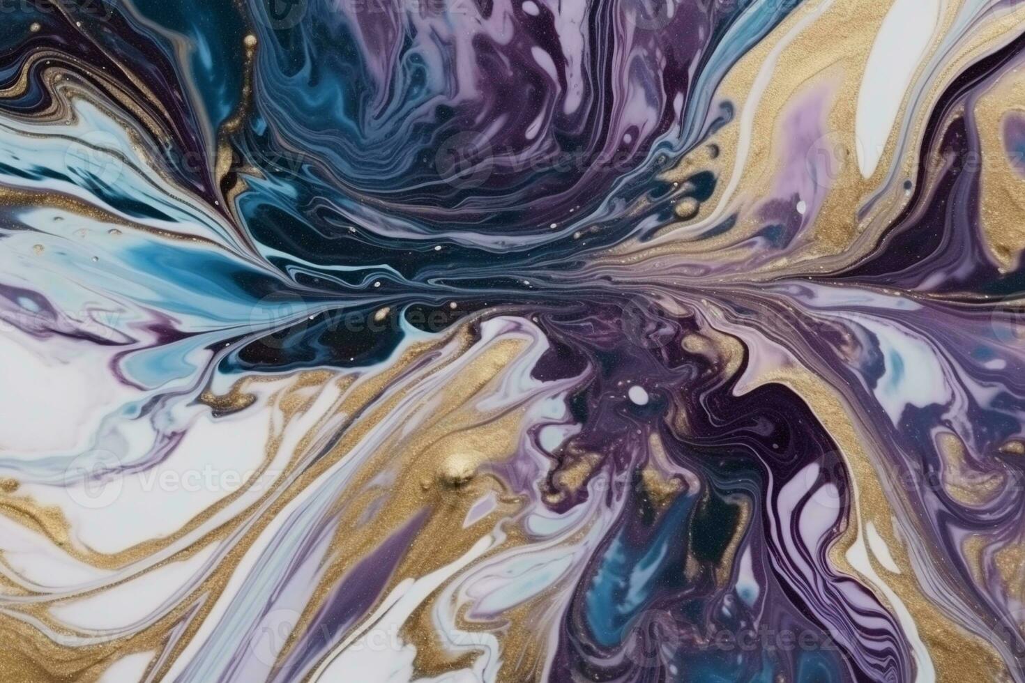 Trendy Watercolor Ink Texture. Ai generative photo