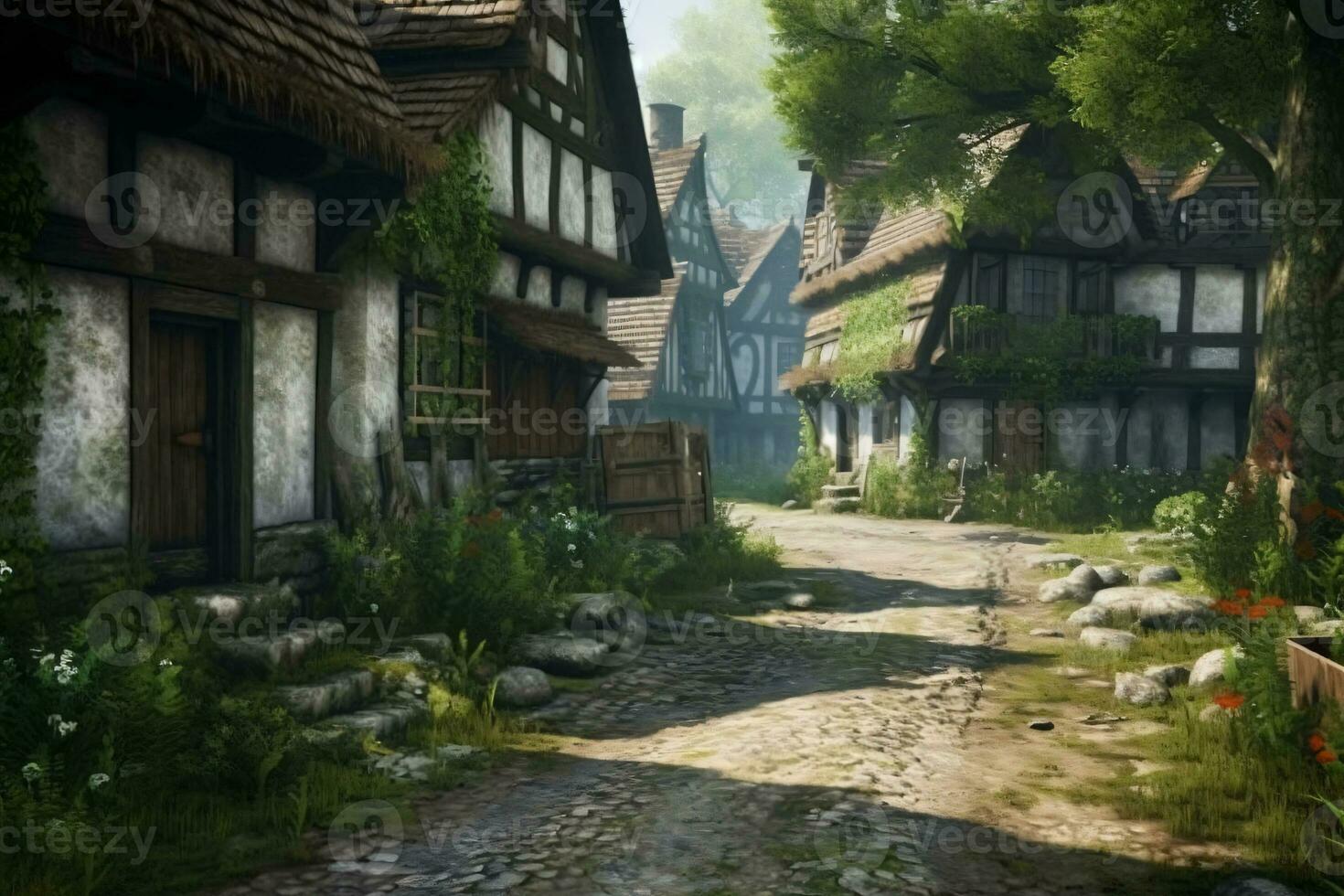 Game Background. Ai generative photo