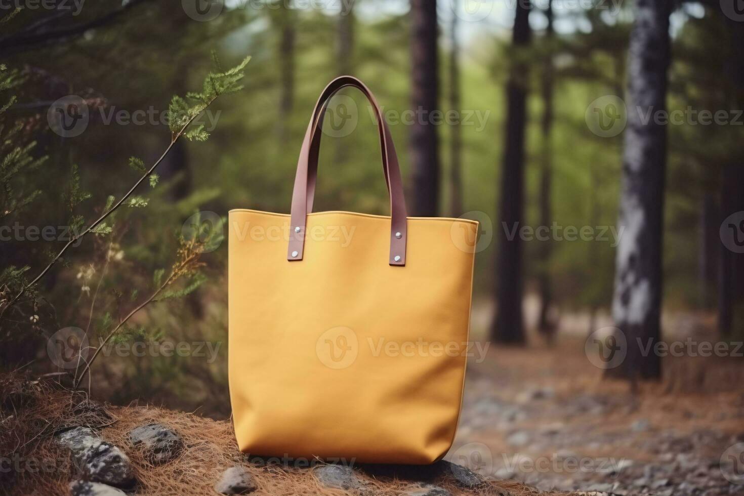 Tote Bag Mockup Image. Ai generative photo