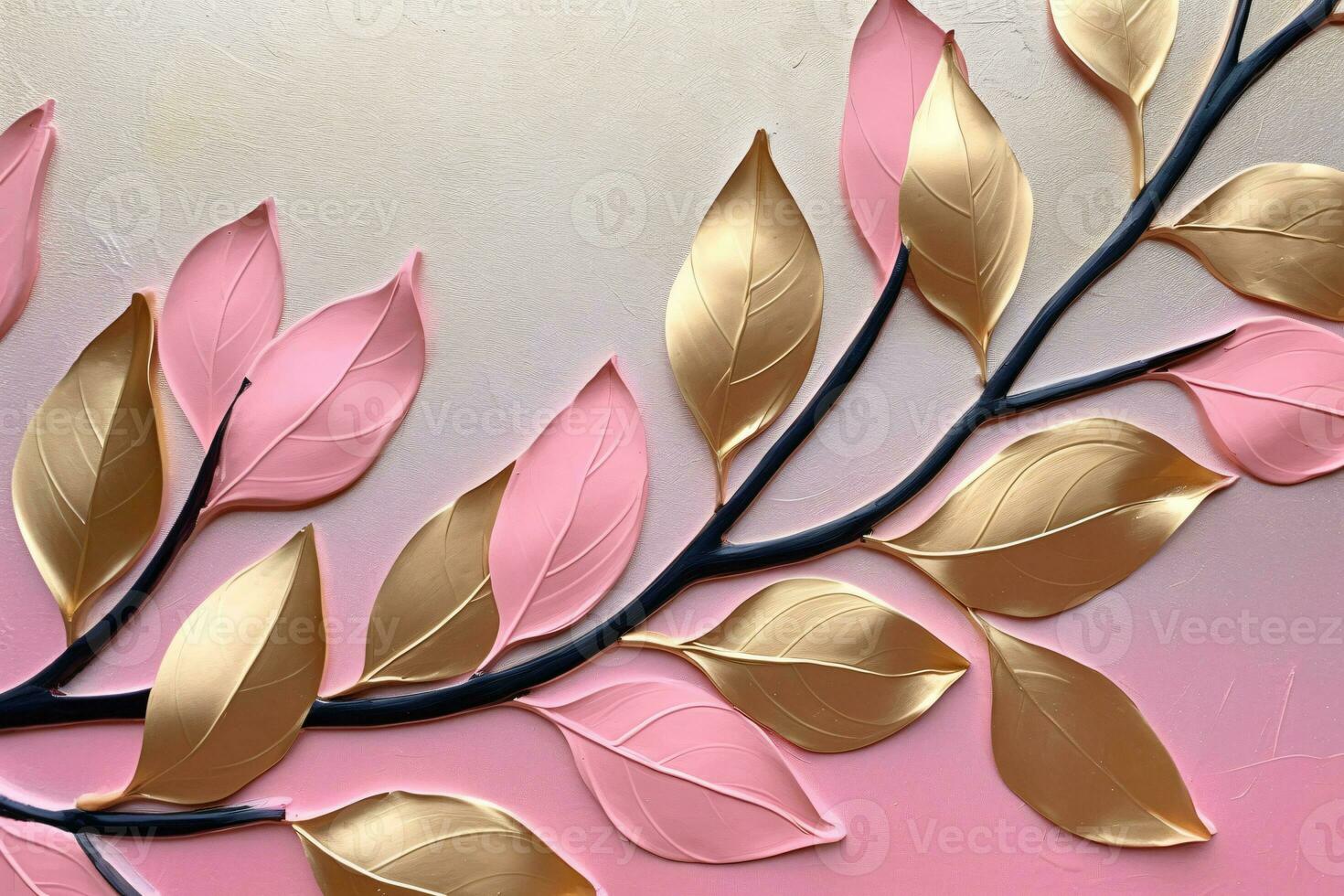Modern Luxurious Decorative Art. Ai generative photo
