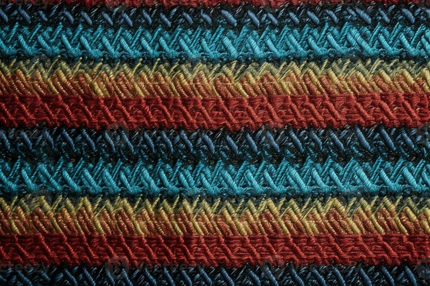 Fabric Stitch Texture. Ai generative photo