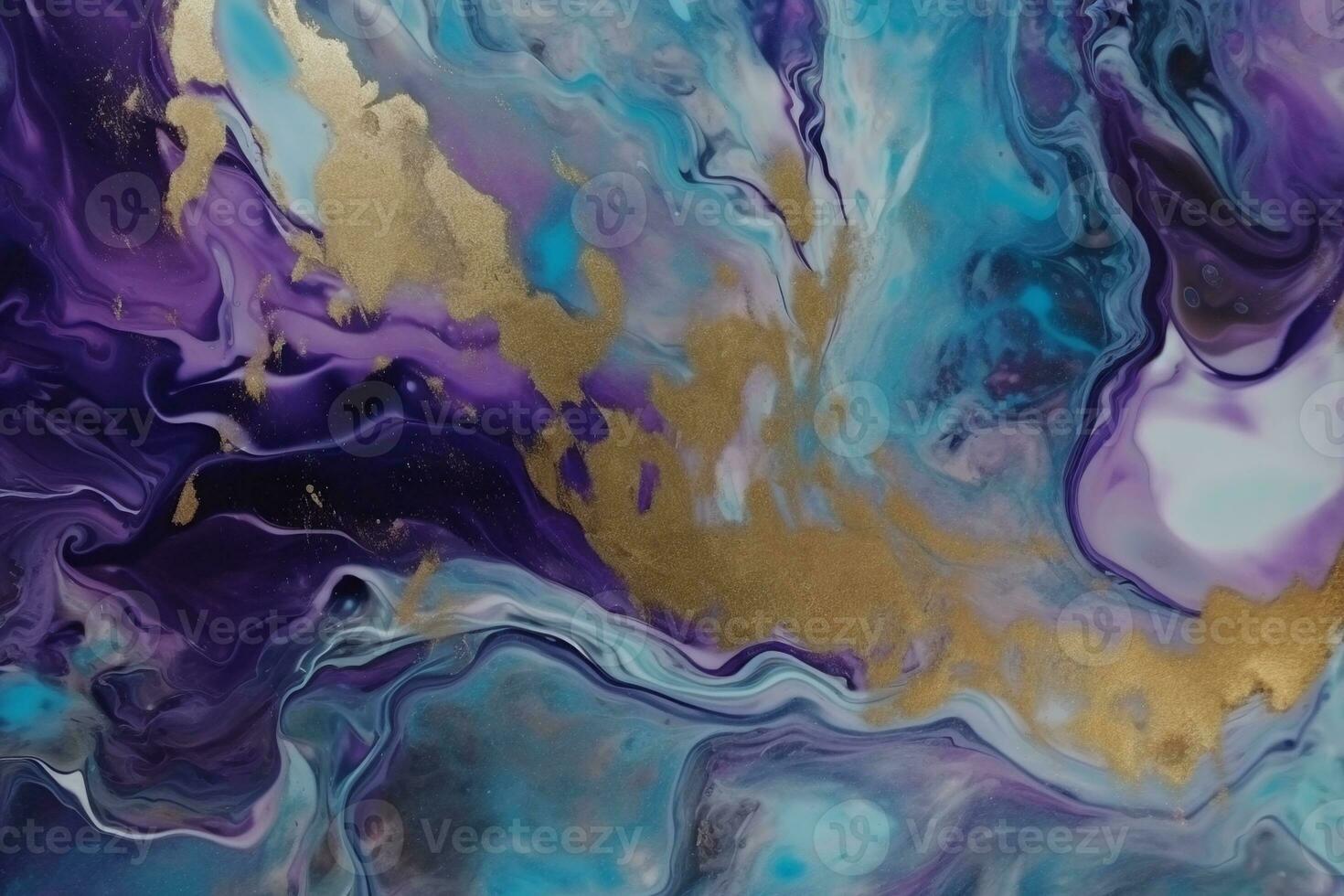 Trendy Watercolor Ink Texture. Ai generative photo