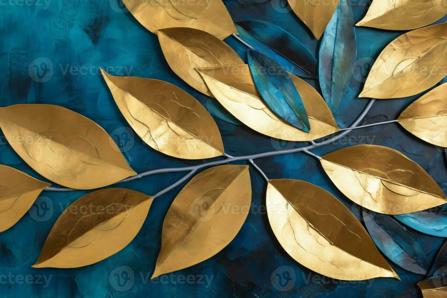 Modern Luxurious Decorative Art. Ai generative photo