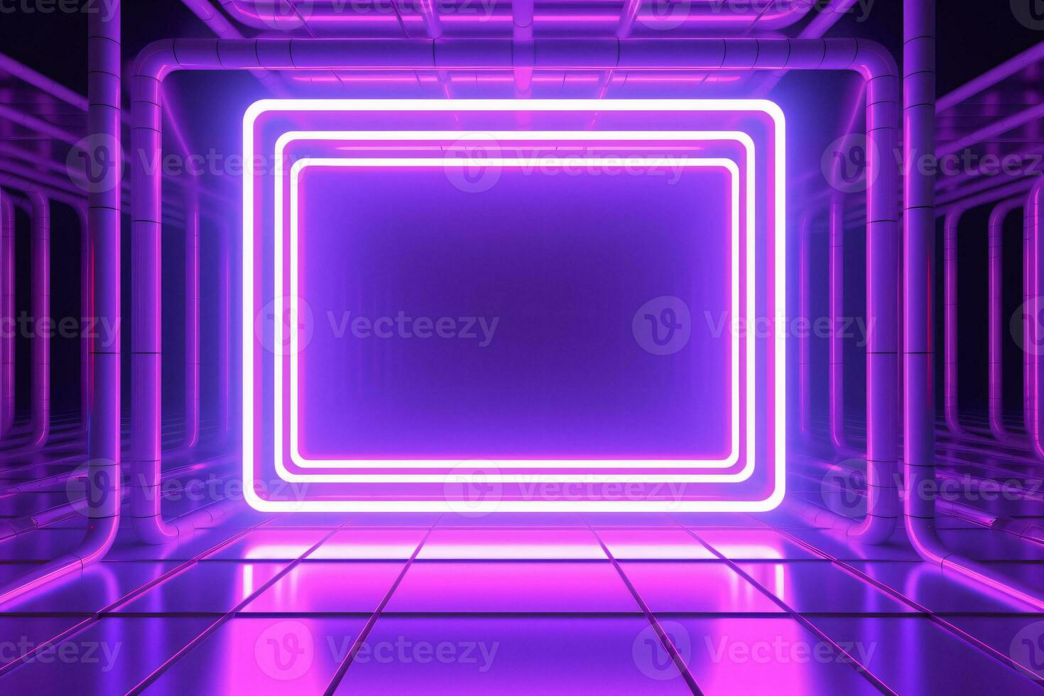 Futuristic Background. Ai generative photo