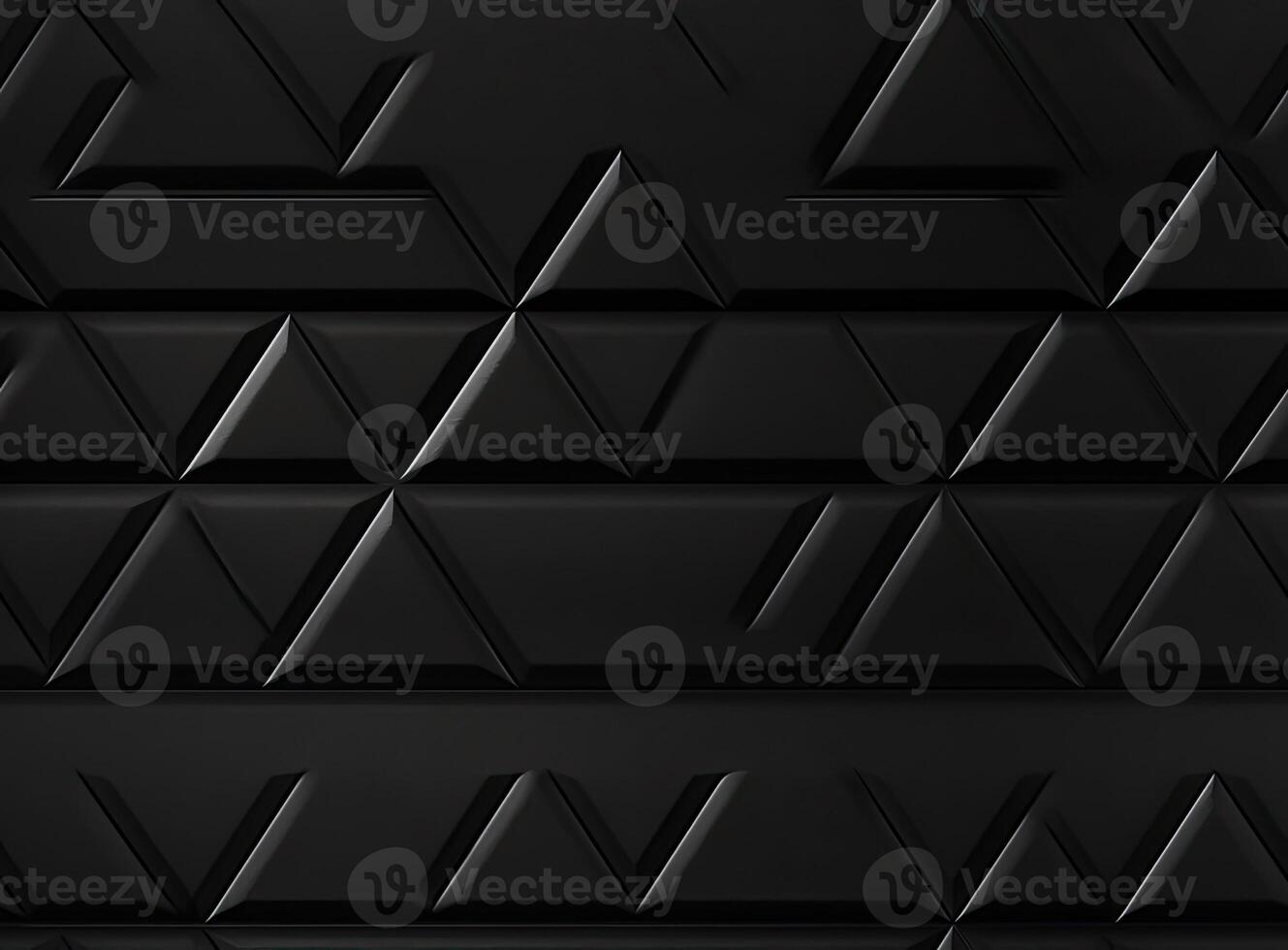 Seamless Metal Floor Plate With Diamond Pattern.Black metal background or black steel surface. SEAMLESS PATTERN. Created with technology. photo