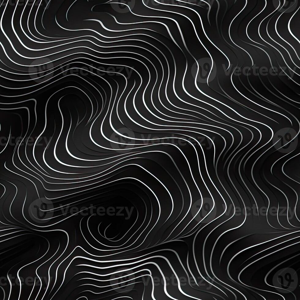 Topographic map background concept. Rendering abstract illustration. Abstract illustration. Geography concept. paper texture design. SEAMLESS PATTERN. Created with Generative AI technology. photo