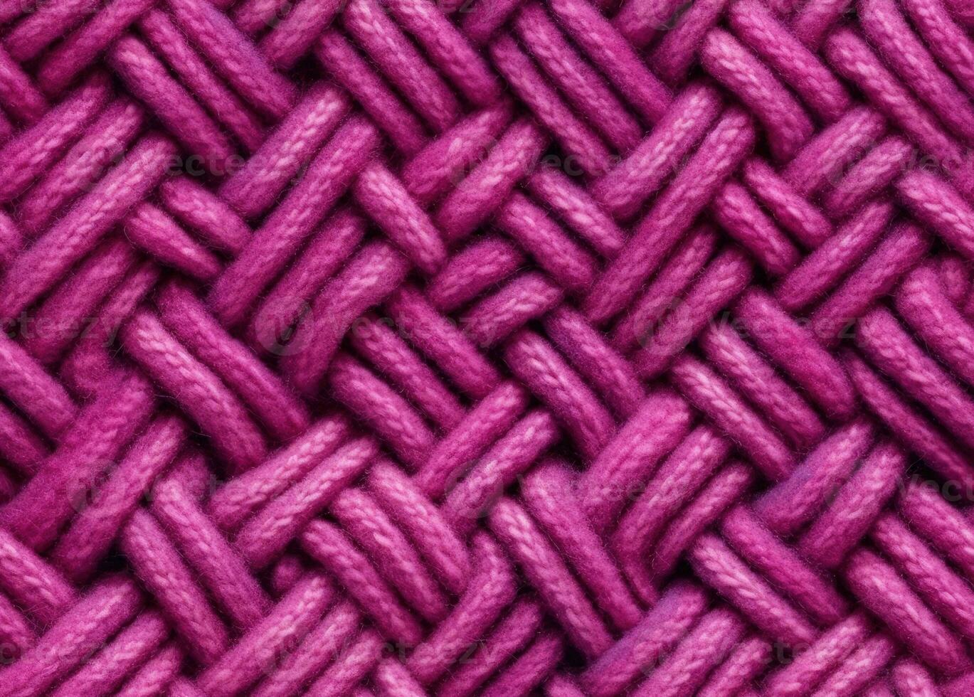 Seamless Knit Texture. Warm, soft, fluffy textile material. Elegant, stylish background for design, advertising. Empty space for inscriptions. SEAMLESS PATTERN. Created with Generative AI technology. photo