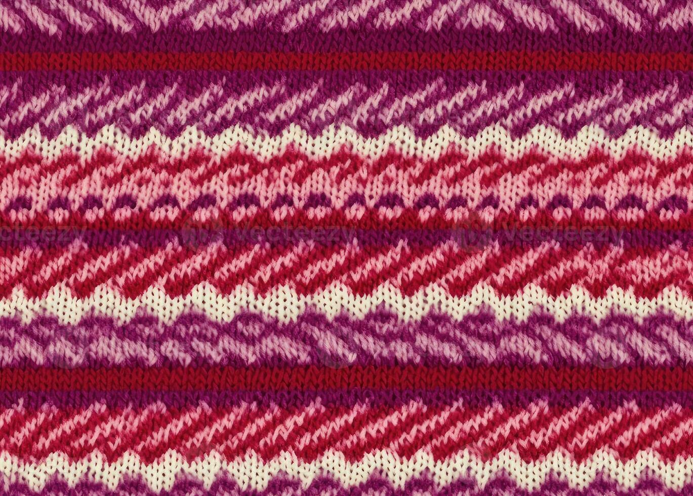 Seamless Knit Texture. Warm, soft, fluffy textile material. Elegant, stylish background for design, advertising. Empty space for inscriptions. SEAMLESS PATTERN. Created with Generative AI technology. photo