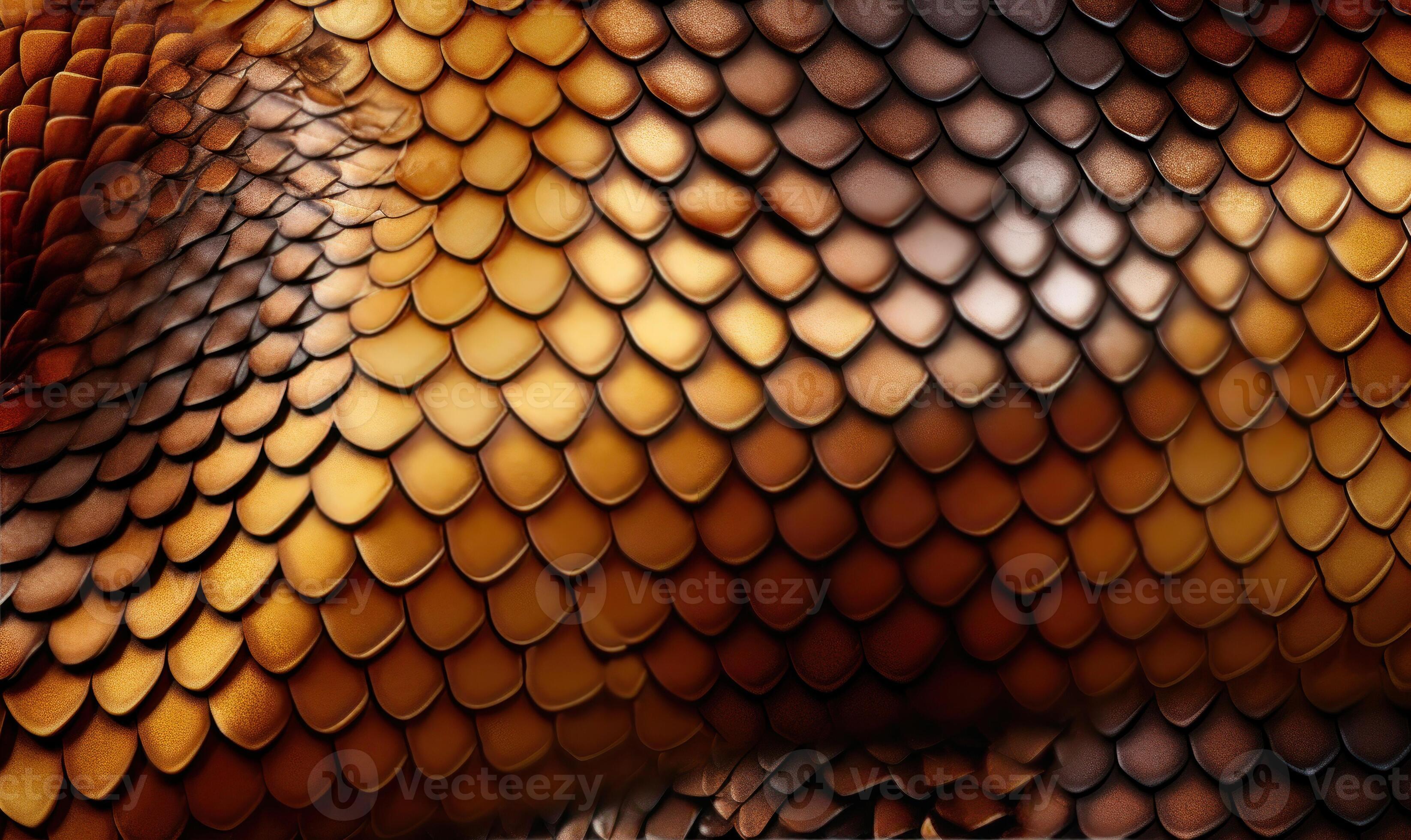 Snake scales background. Reptile texture. For banner, postcard, book illustration. Created with