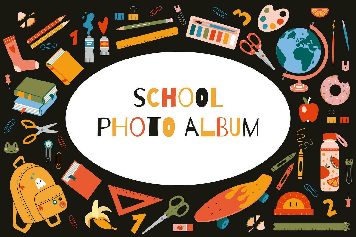 School Album Vector Art, Icons, and Graphics for Free Download