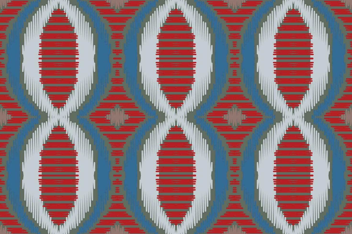 Motif Ikat Paisley Embroidery Background. Ikat Fabric Geometric Ethnic Oriental Pattern Traditional. Ikat Aztec Style Abstract Design for Print Texture,fabric,saree,sari,carpet. vector