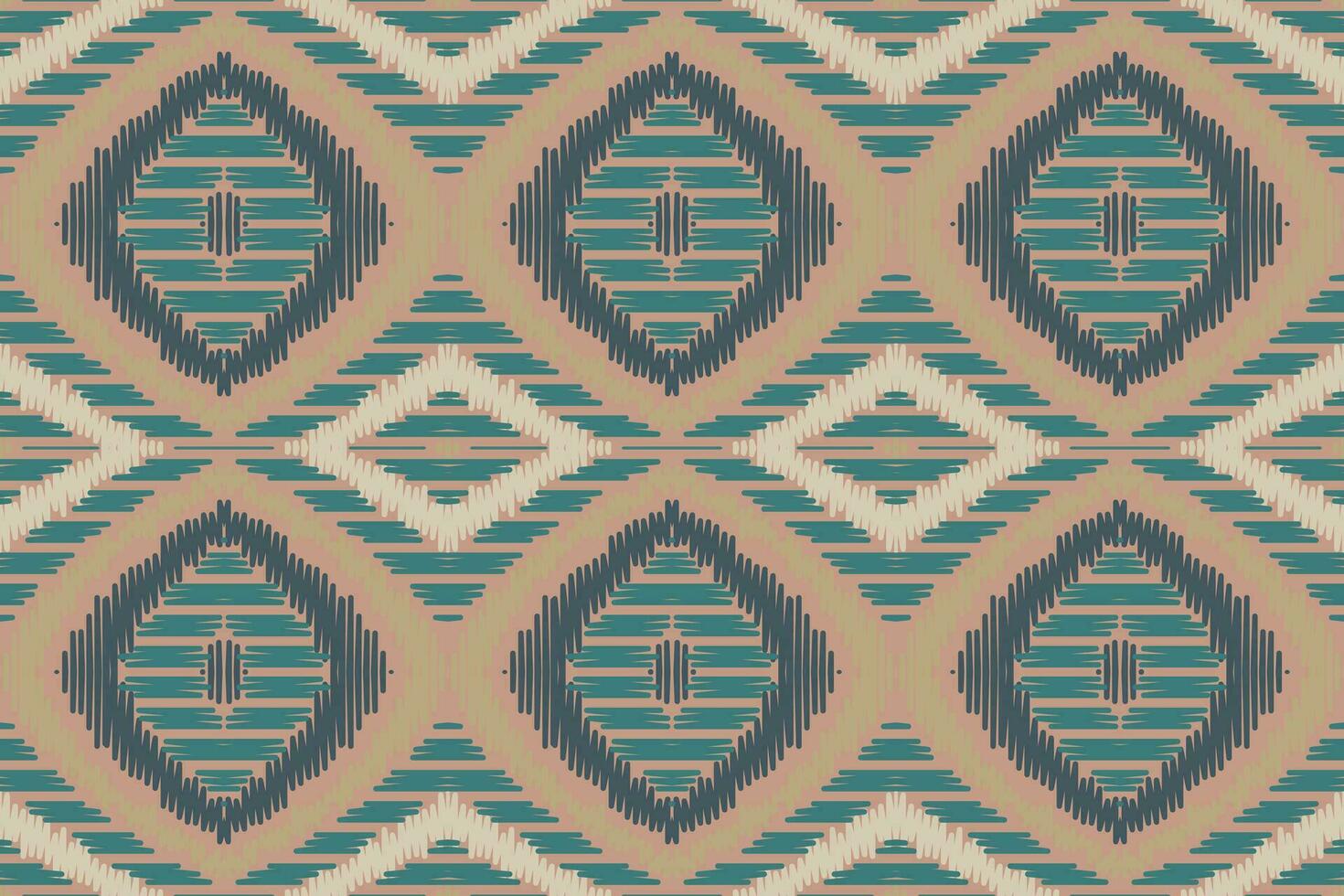 motivo ikat floral cachemir bordado antecedentes. ikat huellas dactilares geométrico étnico oriental modelo tradicional.azteca estilo resumen vector diseño para textura,tela,ropa,envoltura,pareo.