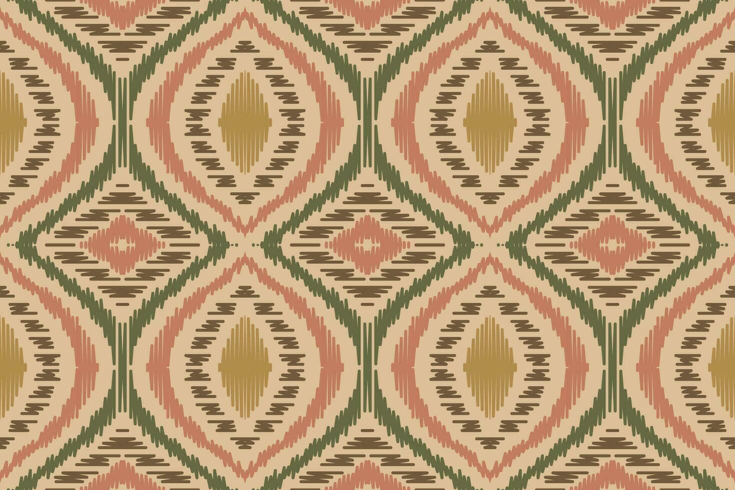 Motif Ikat Floral Paisley Embroidery Background. Ikat Stripe Geometric Ethnic Oriental Pattern traditional.aztec Style Abstract Vector design for Texture,fabric,clothing,wrapping,sarong.
