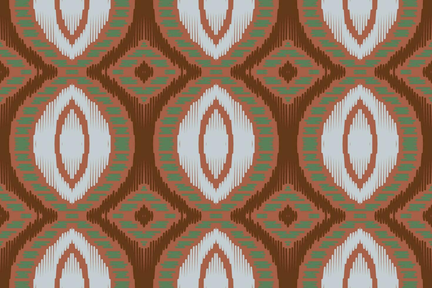 Ikat Damask Embroidery Background. Ikat Stripes Geometric Ethnic Oriental Pattern traditional.aztec Style Abstract Vector illustration.design for Texture,fabric,clothing,wrapping,sarong.