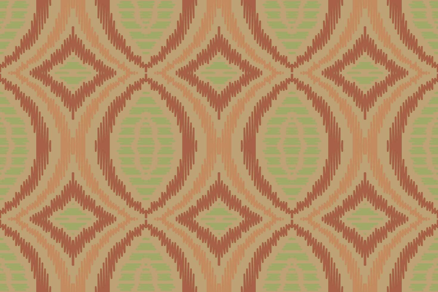 Ikat Seamless Pattern Embroidery Background. Ikat Patterns Geometric Ethnic Oriental Pattern traditional.aztec Style Abstract Vector design for Texture,fabric,clothing,wrapping,sarong.