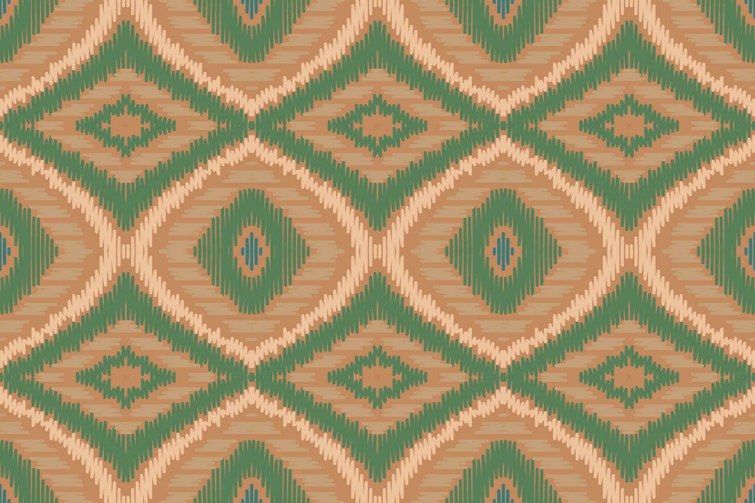 Ikat Fabric Paisley Embroidery Background. Ikat Stripe Geometric Ethnic Oriental Pattern Traditional. Ikat Aztec Style Abstract Design for Print Texture,fabric,saree,sari,carpet. vector