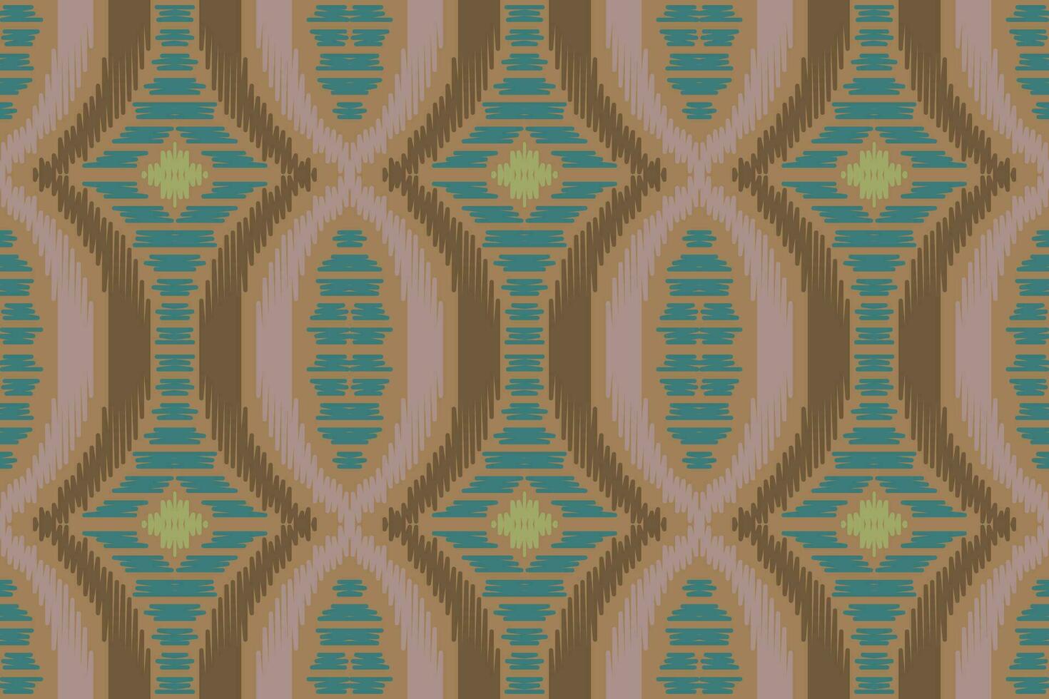 Motif Ikat Seamless Pattern Embroidery Background. Ikat Background Geometric Ethnic Oriental Pattern Traditional. Ikat Aztec Style Abstract Design for Print Texture,fabric,saree,sari,carpet. vector