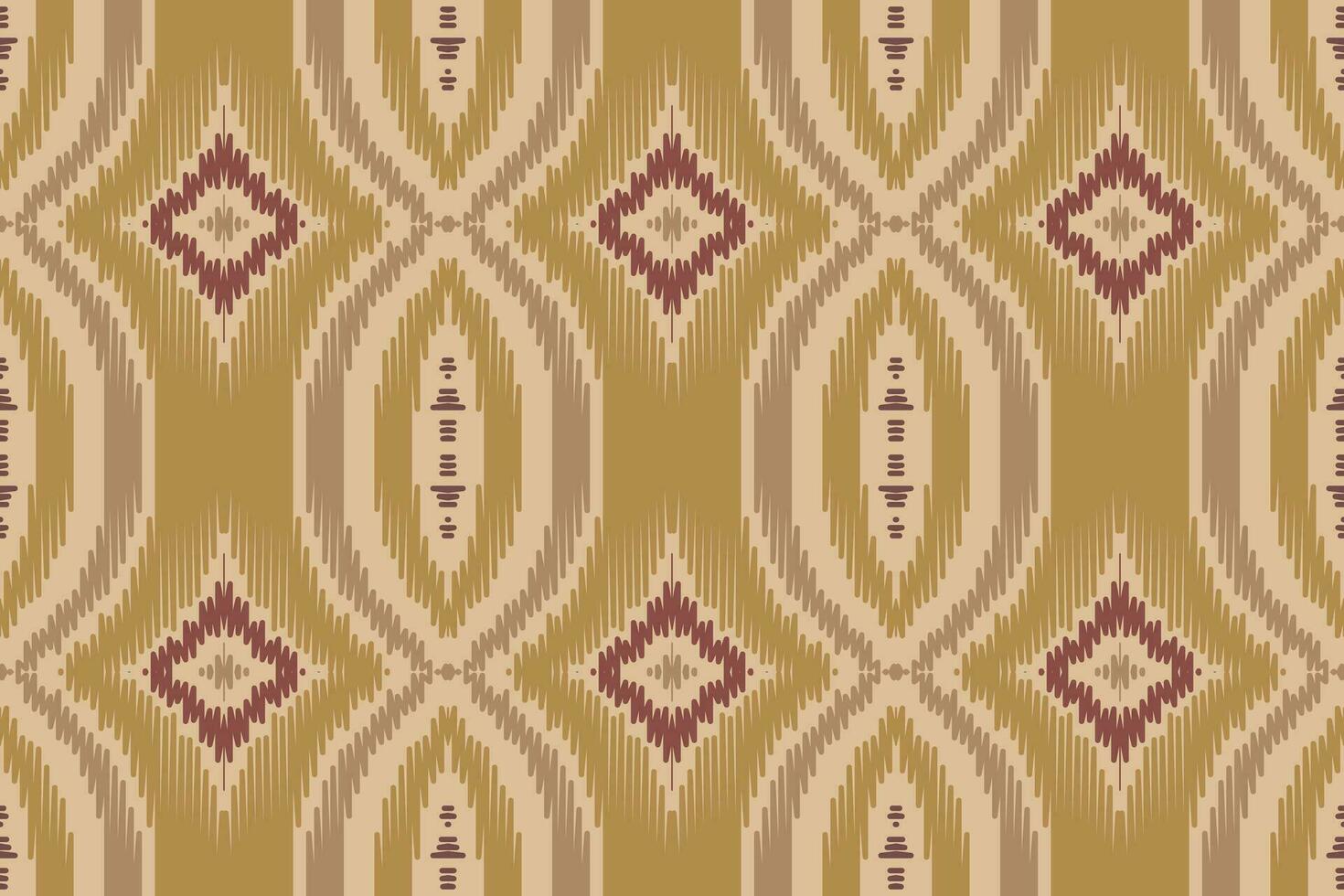 Motif Ikat Seamless Pattern Embroidery Background. Ikat Chevron Geometric Ethnic Oriental Pattern traditional.aztec Style Abstract Vector design for Texture,fabric,clothing,wrapping,sarong.