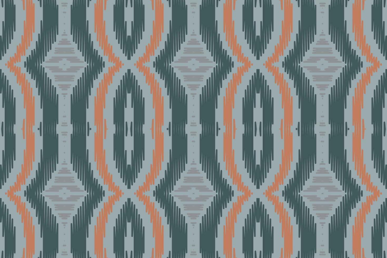 Motif Ikat Seamless Pattern Embroidery Background. Ikat Patterns Geometric Ethnic Oriental Pattern Traditional. Ikat Aztec Style Abstract Design for Print Texture,fabric,saree,sari,carpet. vector