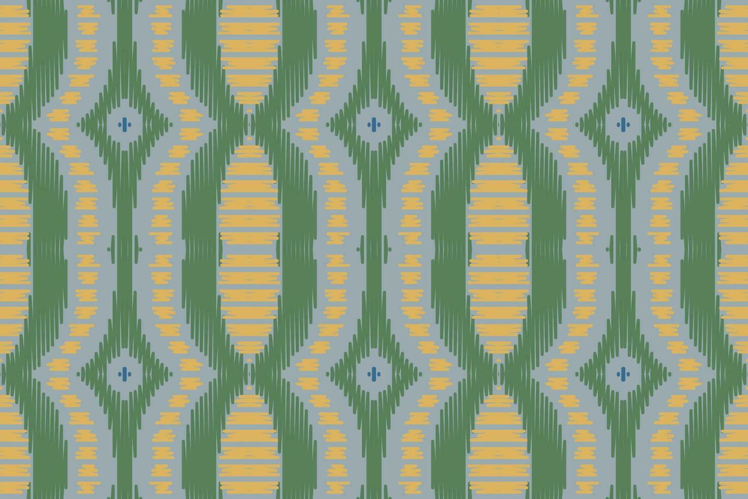 Motif Ikat Seamless Pattern Embroidery Background. Ikat Print Geometric Ethnic Oriental Pattern Traditional. Ikat Aztec Style Abstract Design for Print Texture,fabric,saree,sari,carpet. vector