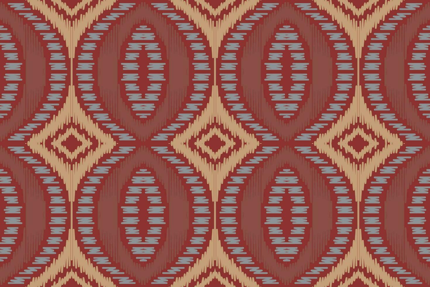 ikat damasco cachemir bordado antecedentes. ikat cheurón geométrico étnico oriental modelo tradicional.azteca estilo resumen vector ilustración.diseño para textura,tela,ropa,envoltura,pareo.