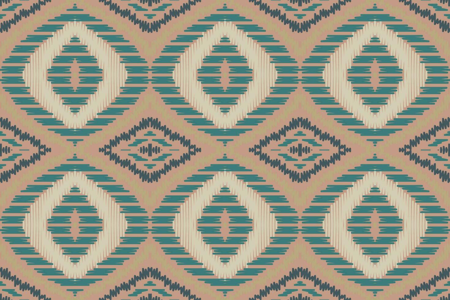 ikat damasco cachemir bordado antecedentes. ikat flores geométrico étnico oriental modelo tradicional.azteca estilo resumen vector ilustración.diseño para textura,tela,ropa,envoltura,pareo.