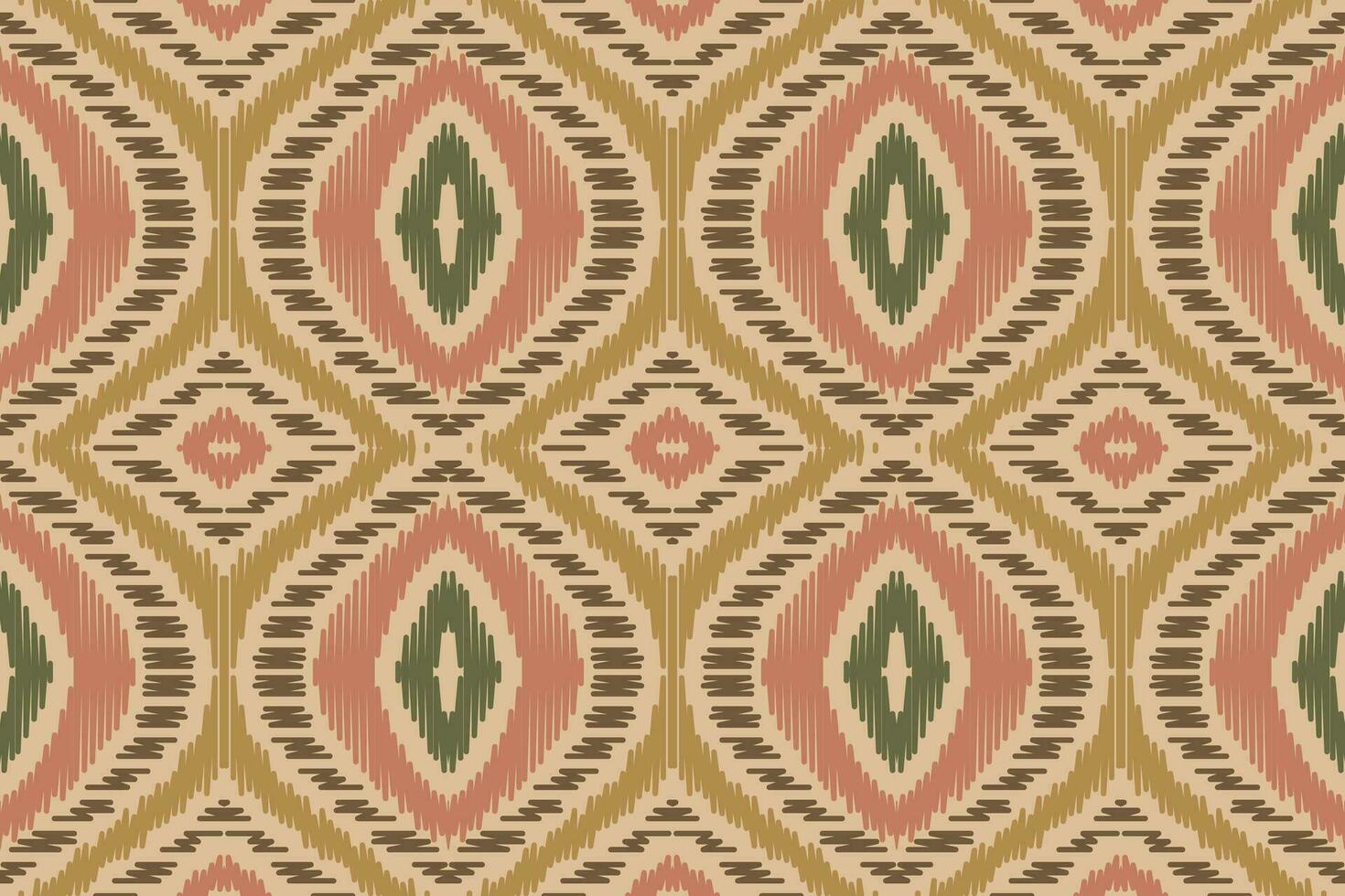 ikat damasco cachemir bordado antecedentes. ikat huellas dactilares geométrico étnico oriental modelo tradicional.azteca estilo resumen vector ilustración.diseño para textura,tela,ropa,envoltura,pareo.