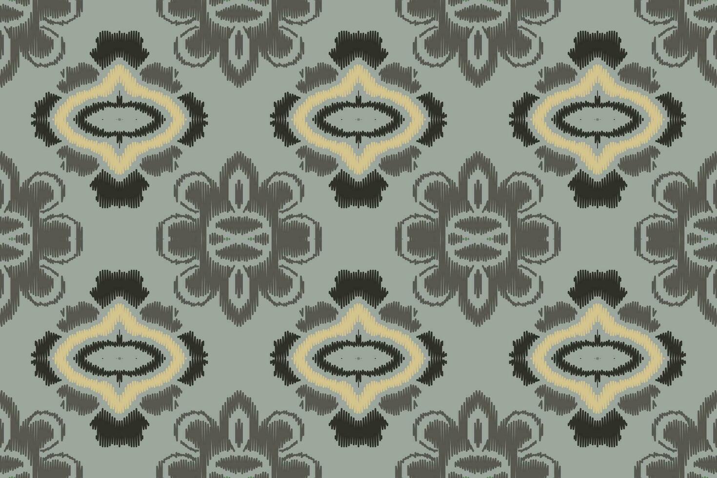 ikat floral cachemir bordado antecedentes. ikat diamante geométrico étnico oriental modelo tradicional.azteca estilo resumen vector ilustración.diseño para textura,tela,ropa,envoltura,pareo.