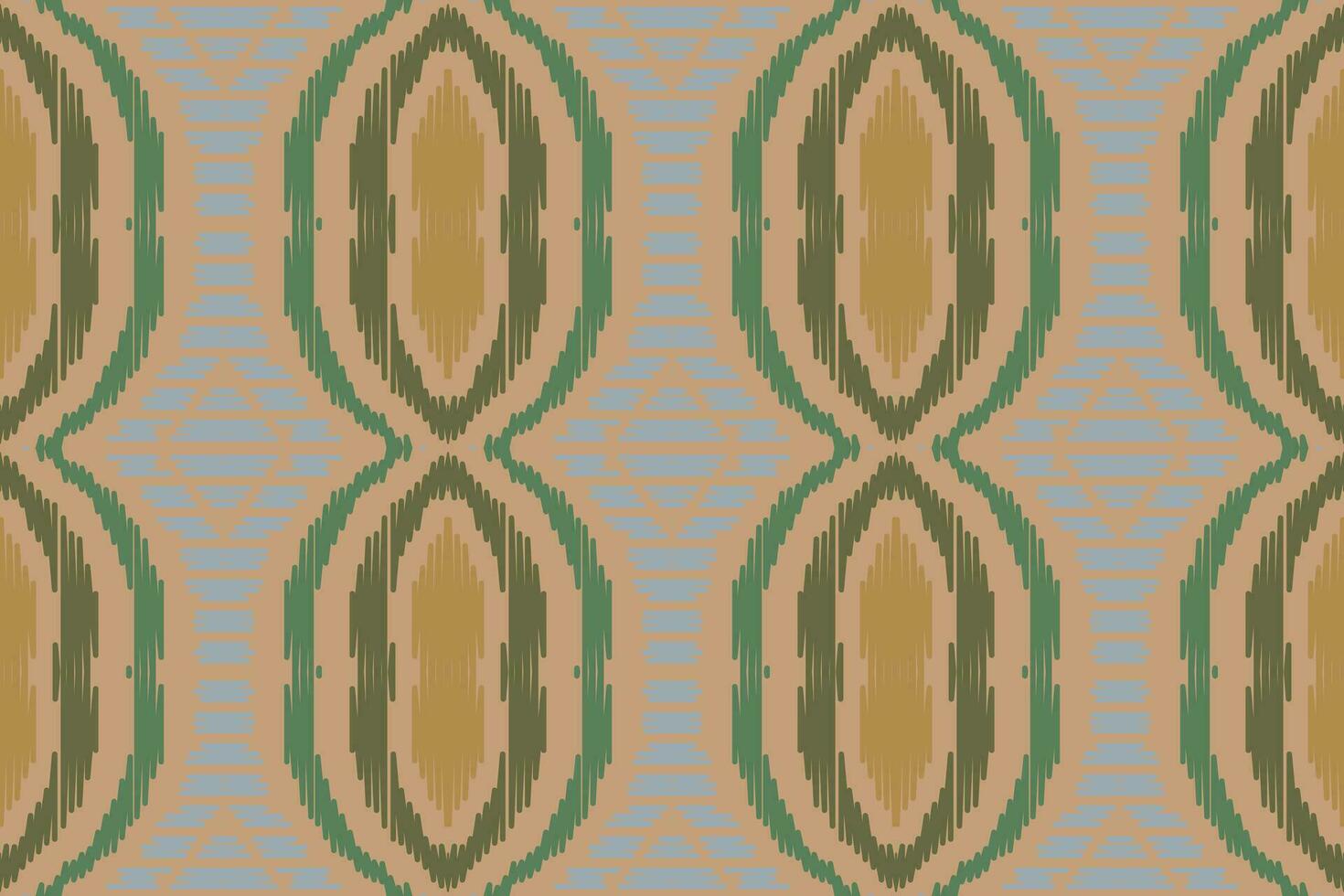 Ikat Floral Paisley Embroidery Background. Ikat Stripe Geometric Ethnic Oriental Pattern traditional.aztec Style Abstract Vector illustration.design for Texture,fabric,clothing,wrapping,sarong.