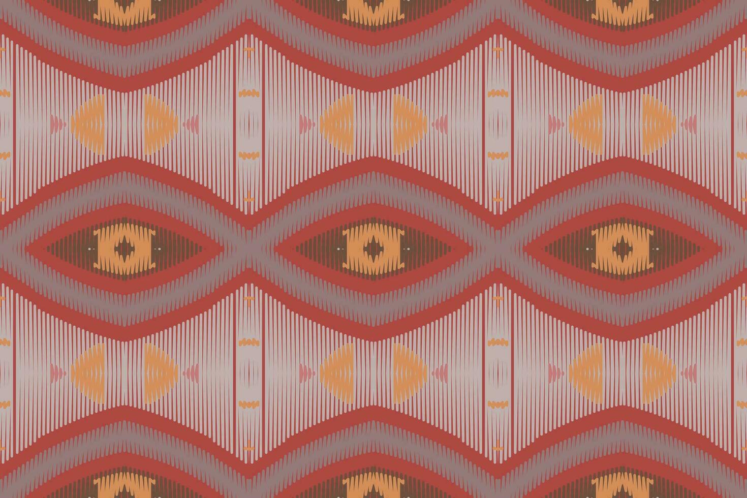 Motif Ikat Paisley Embroidery Background. Ikat Pattern Geometric Ethnic Oriental Pattern traditional.aztec Style Abstract Vector illustration.design for Texture,fabric,clothing,wrapping,sarong.