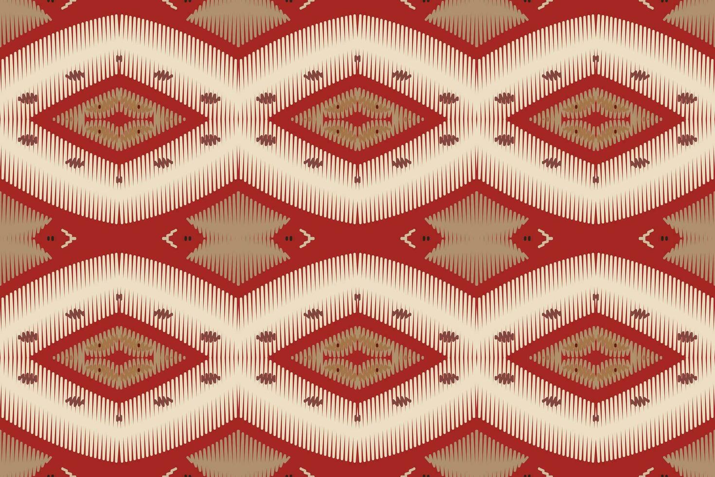 Motif Ikat Paisley Embroidery Background. Ikat Stripe Geometric Ethnic Oriental Pattern Traditional. Ikat Aztec Style Abstract Design for Print Texture,fabric,saree,sari,carpet. vector