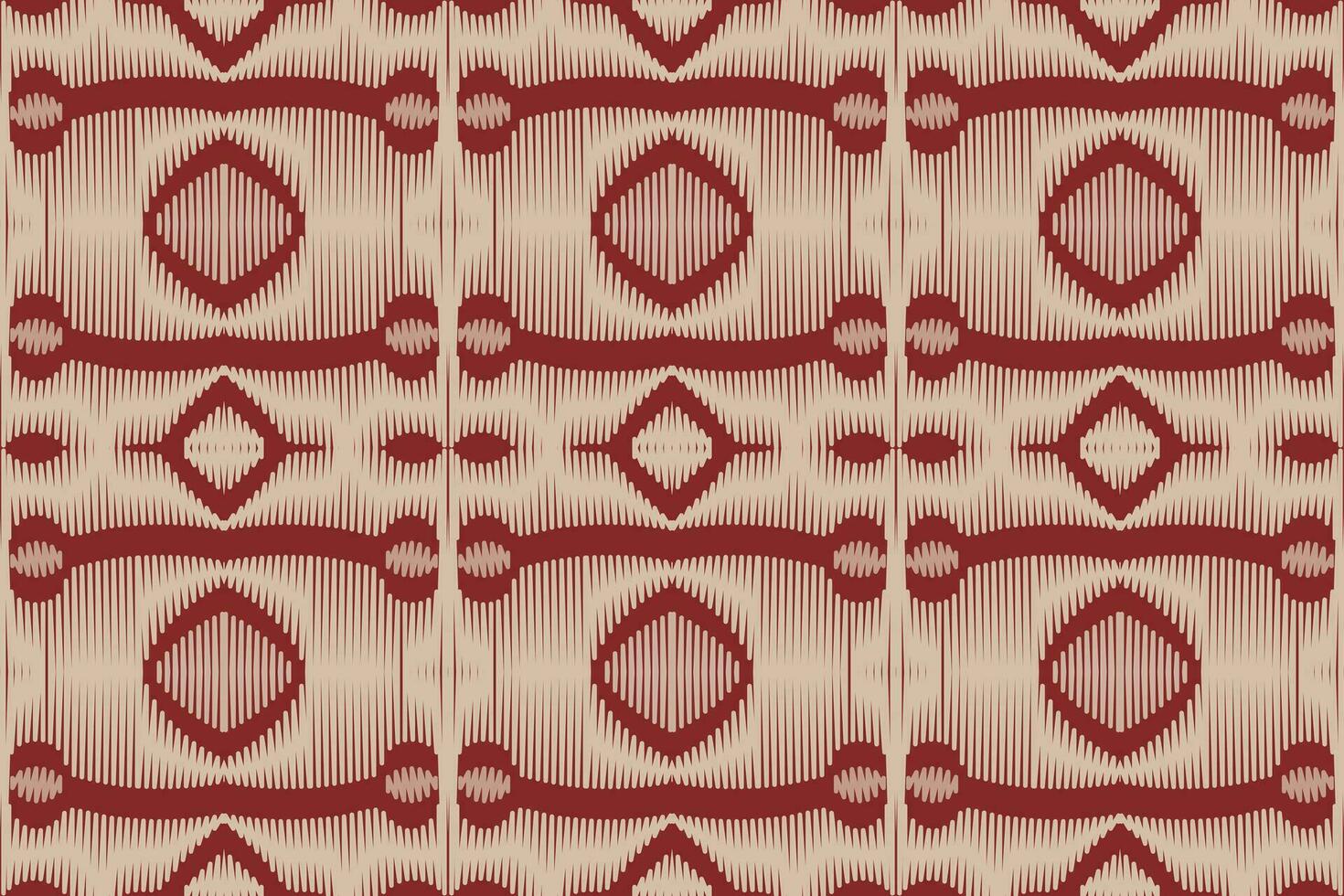 Motif Ikat Floral Paisley Embroidery Background. Ikat Stripe Geometric Ethnic Oriental Pattern traditional.aztec Style Abstract Vector design for Texture,fabric,clothing,wrapping,sarong.