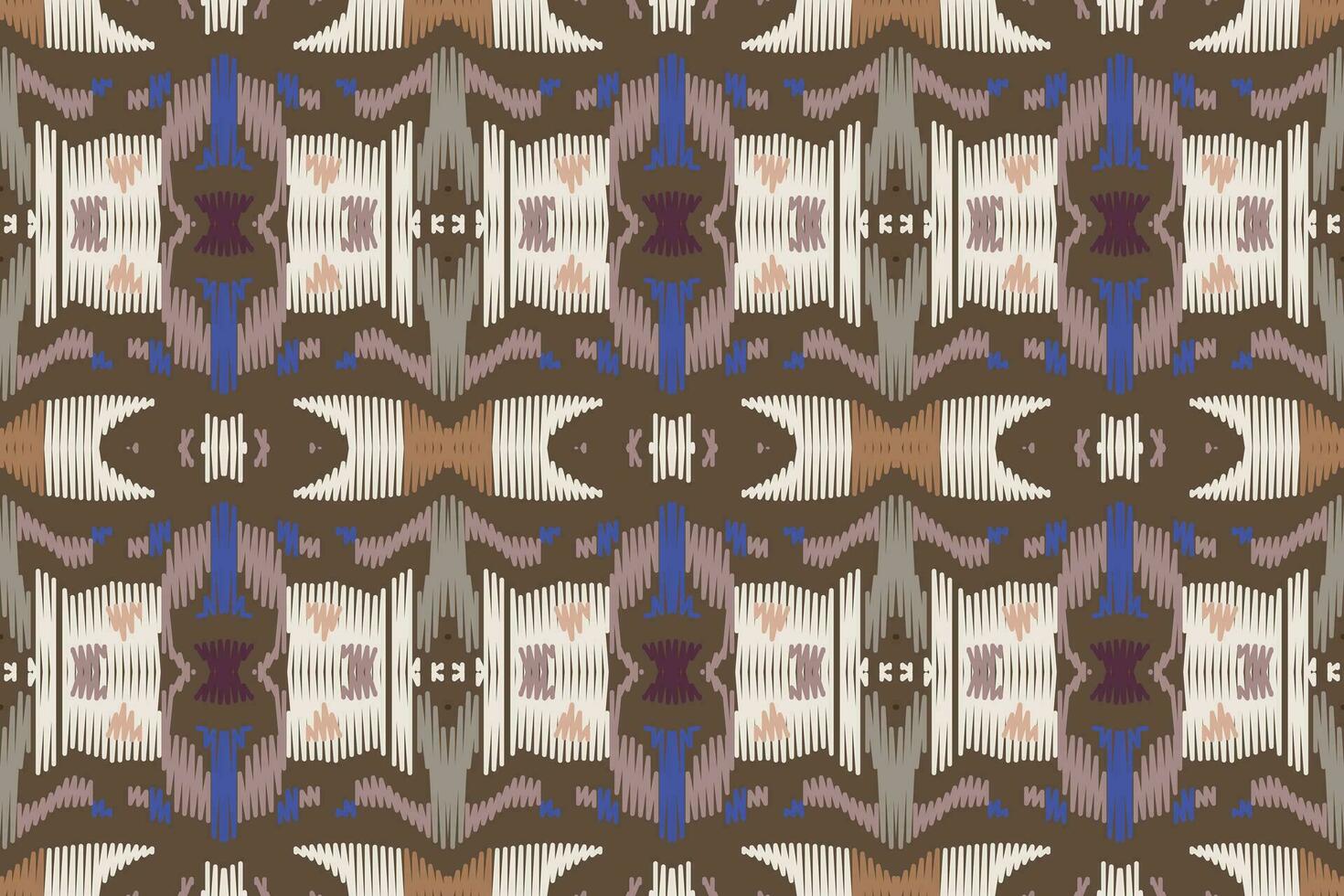 ikat damasco bordado antecedentes. ikat diseño geométrico étnico oriental modelo tradicional.azteca estilo resumen vector ilustración.diseño para textura,tela,ropa,envoltura,pareo.
