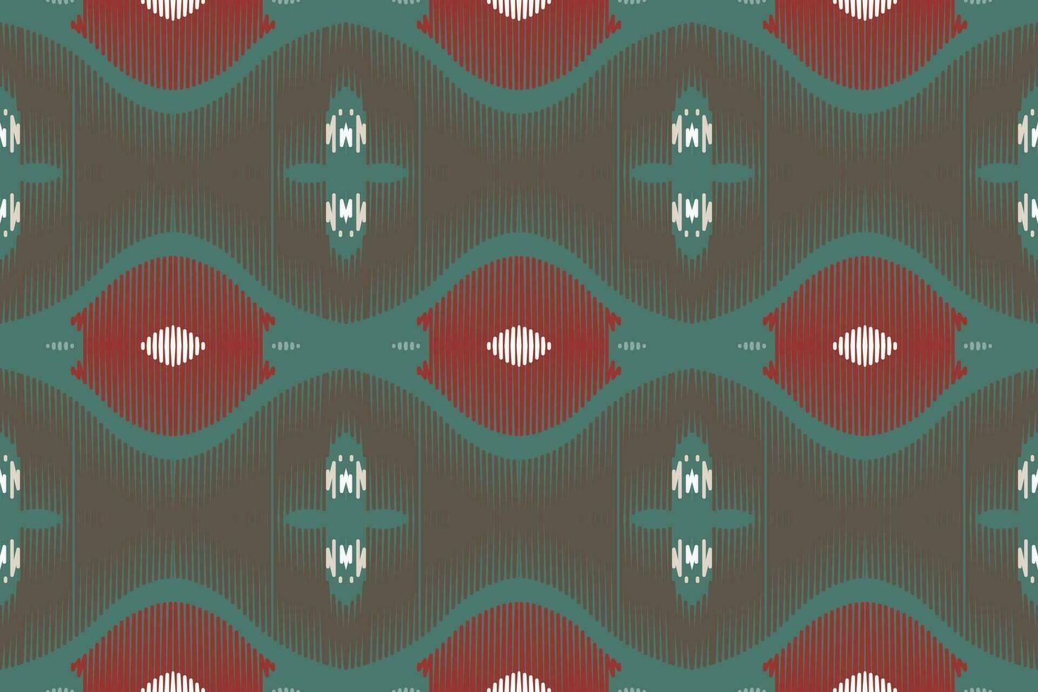 ikat tela cachemir bordado antecedentes. ikat damasco geométrico étnico oriental modelo tradicional.azteca estilo resumen vector ilustración.diseño para textura,tela,ropa,envoltura,pareo.