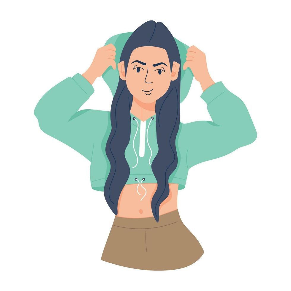 Trendy Casual Look vector