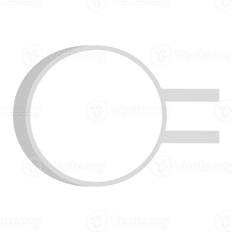 minimal cafe sign png
