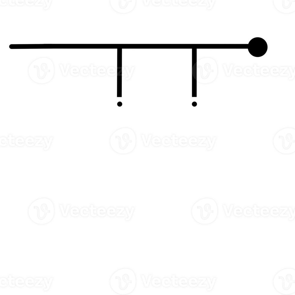minimal cafe sign png
