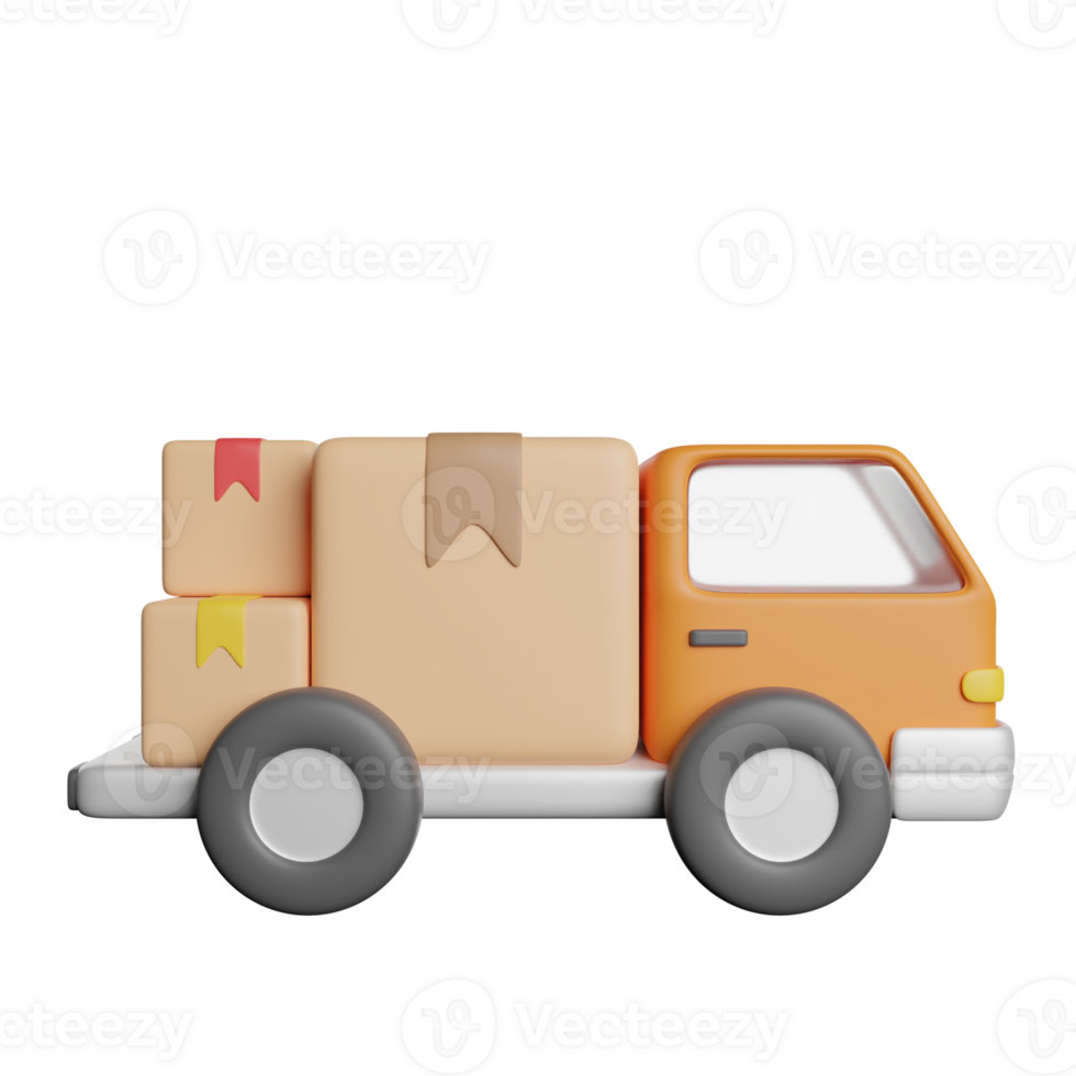 Delivery Truck Cargo png