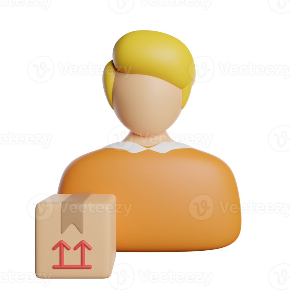 Delivery Man Courier png