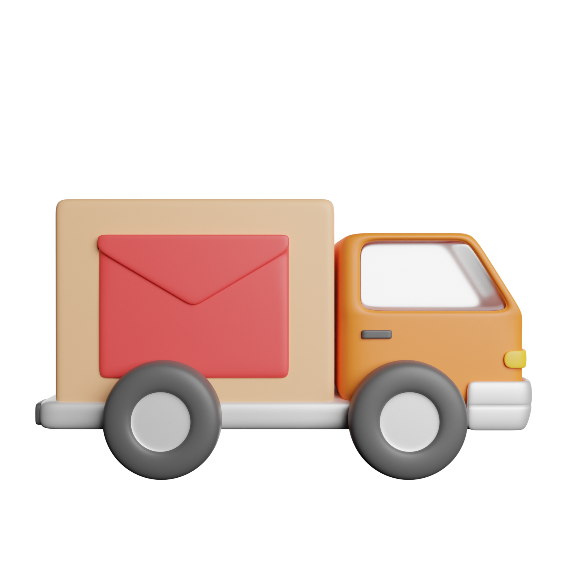 Mail Truck Postal 26956878 PNG