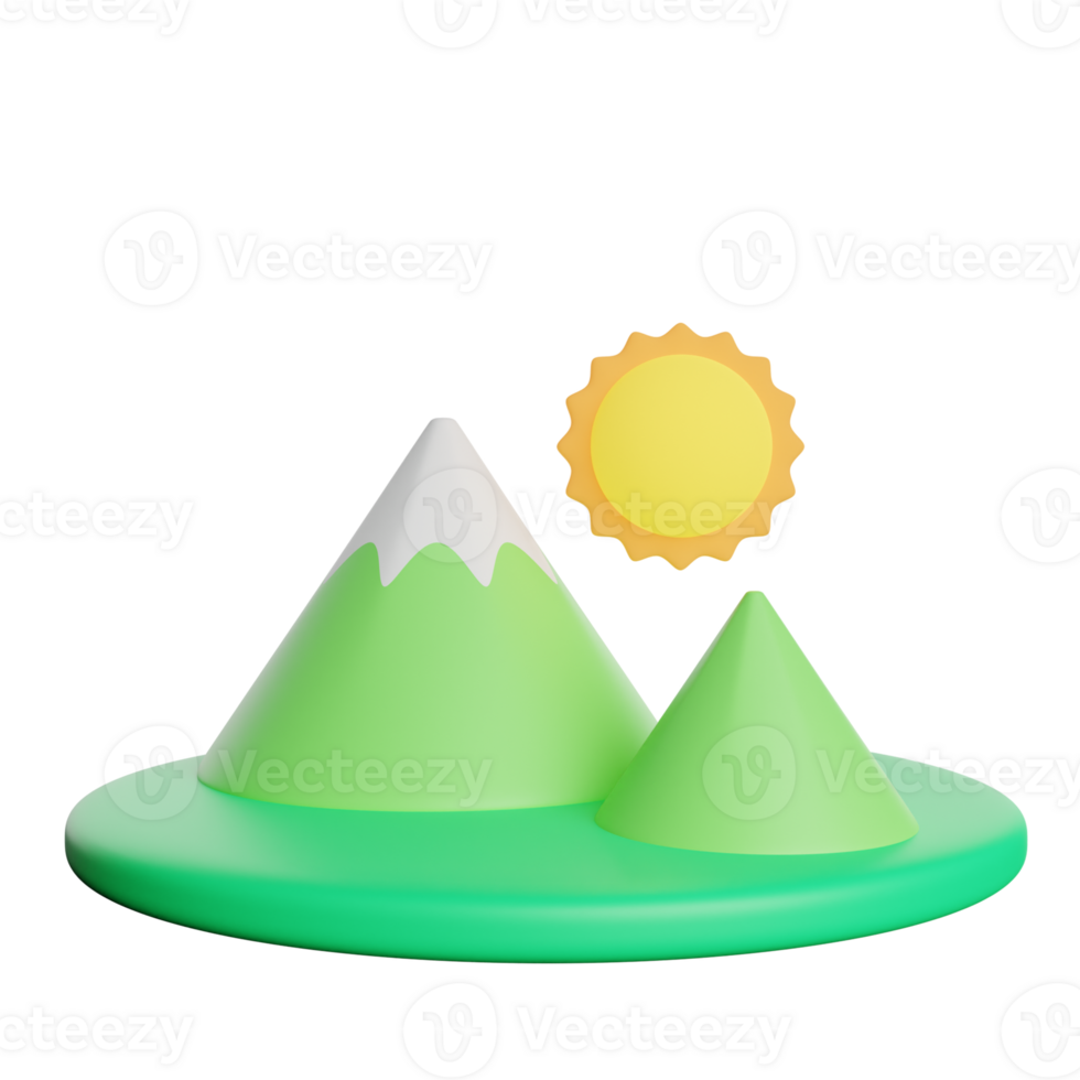 Mountains Nature View png