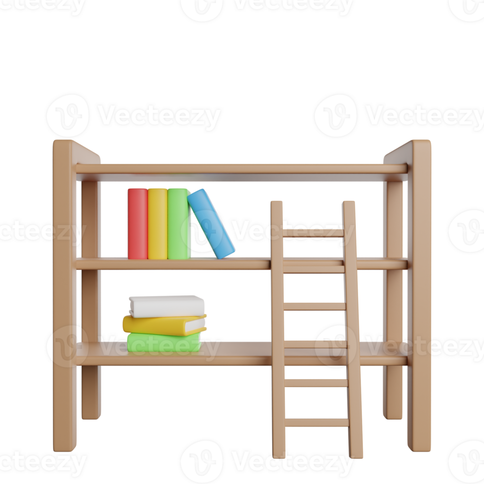 Books Shelf Library png