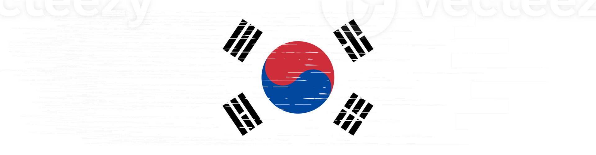 South Korea flag with military fighter jets isolated background png