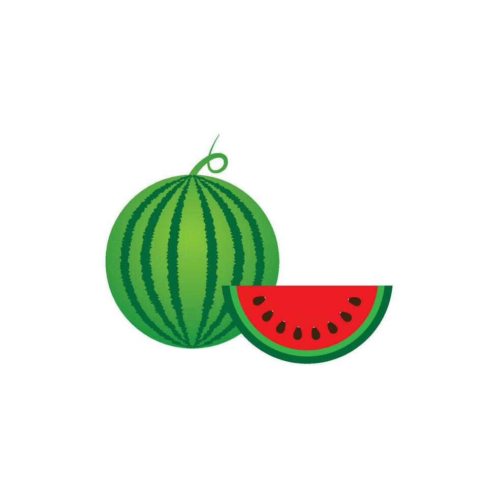 Watermelon logo vector