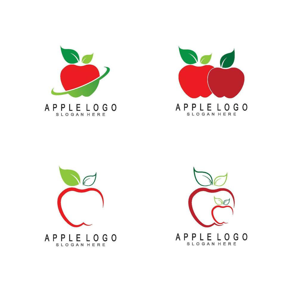 Apple vector illustration design