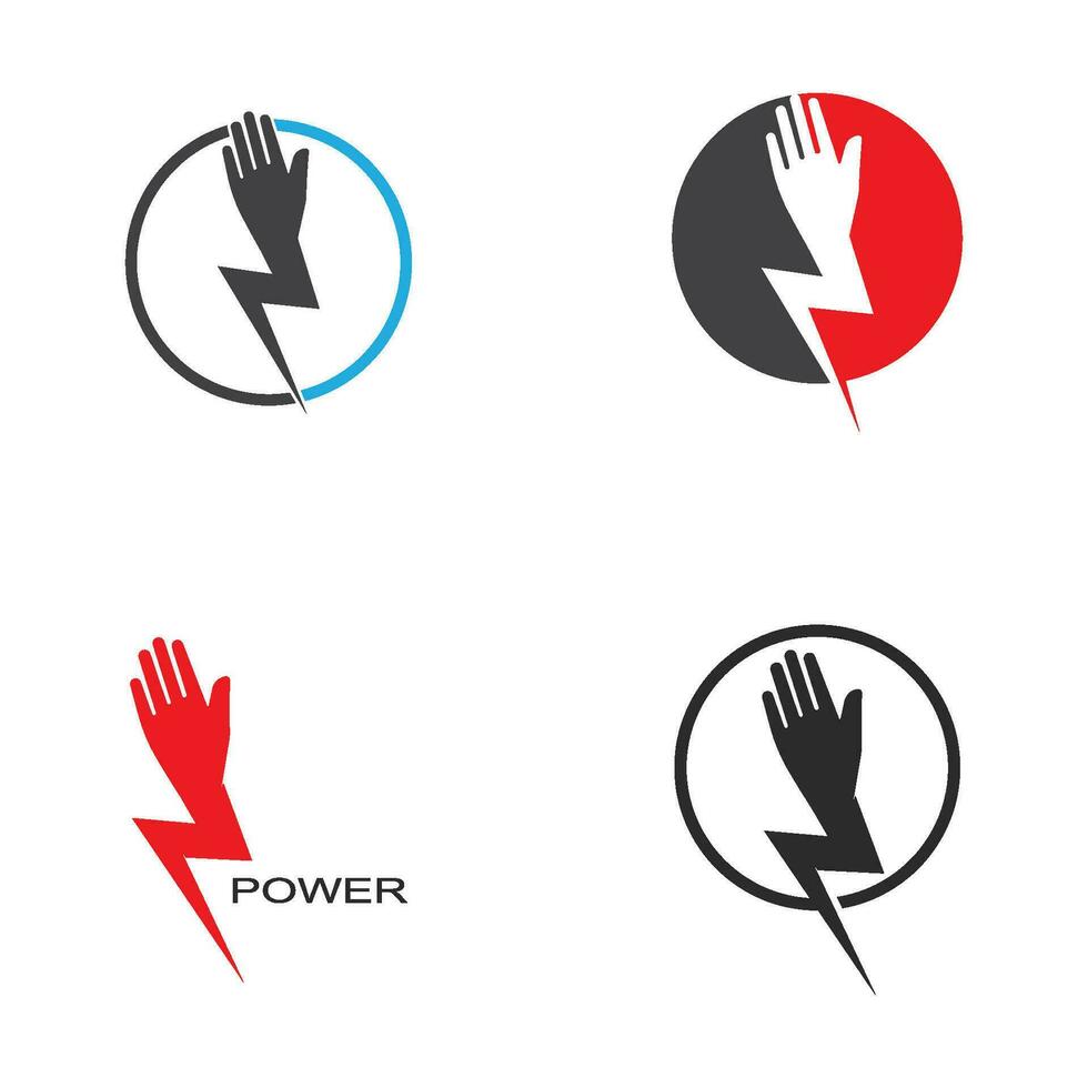 Hand strong vector icon