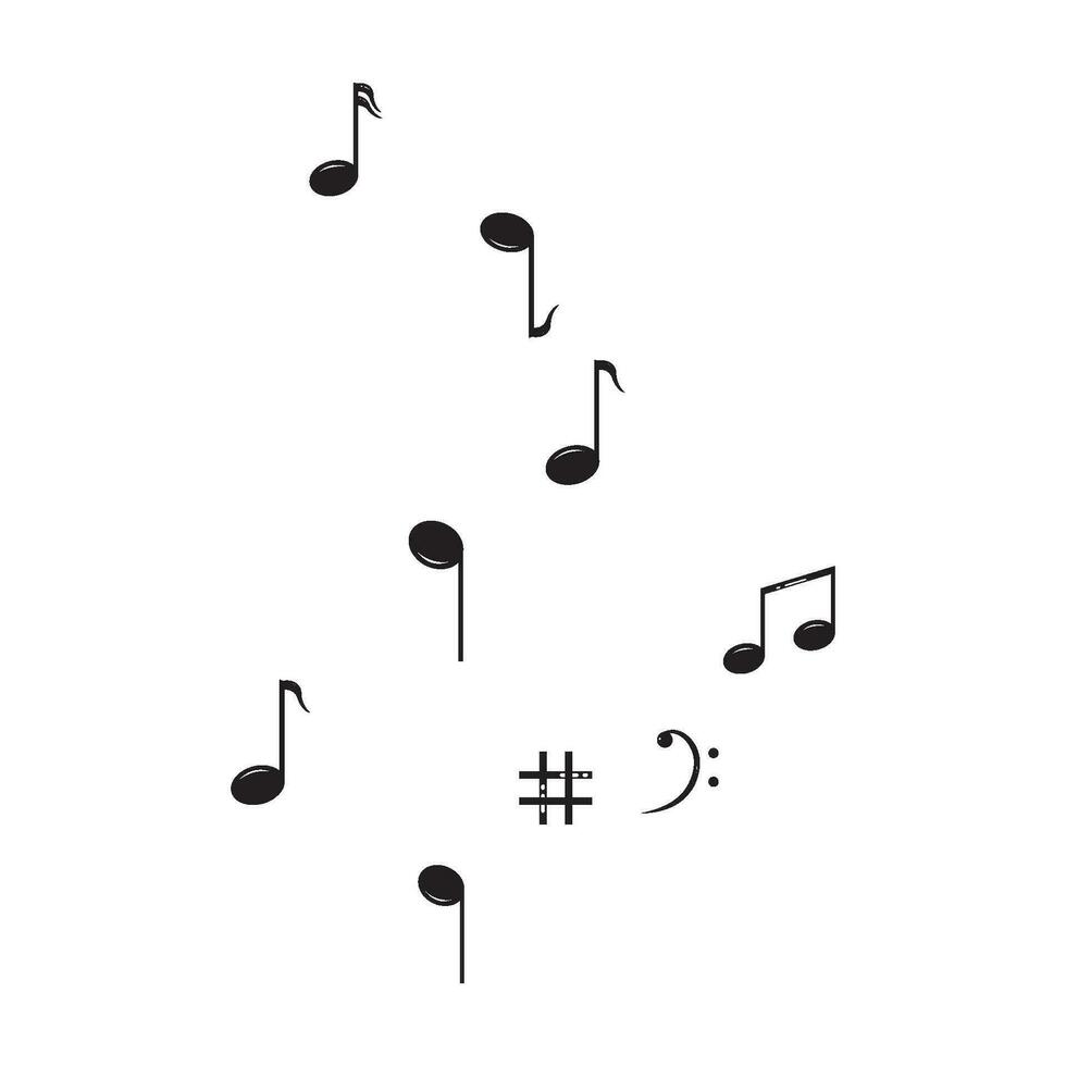 Music note Icon Vector