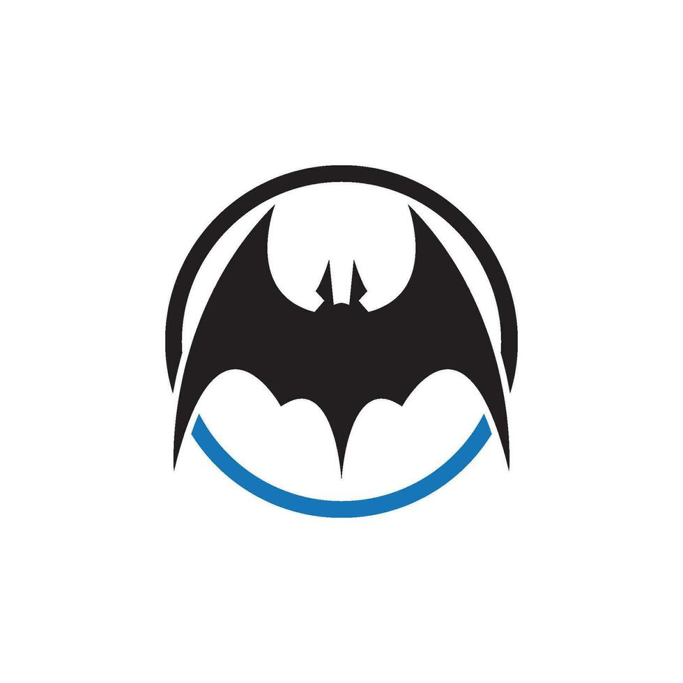 bat ilustration vector icon